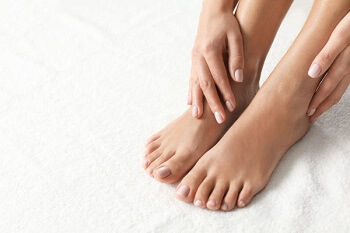 Healthy feet and podiatry foot care awareness