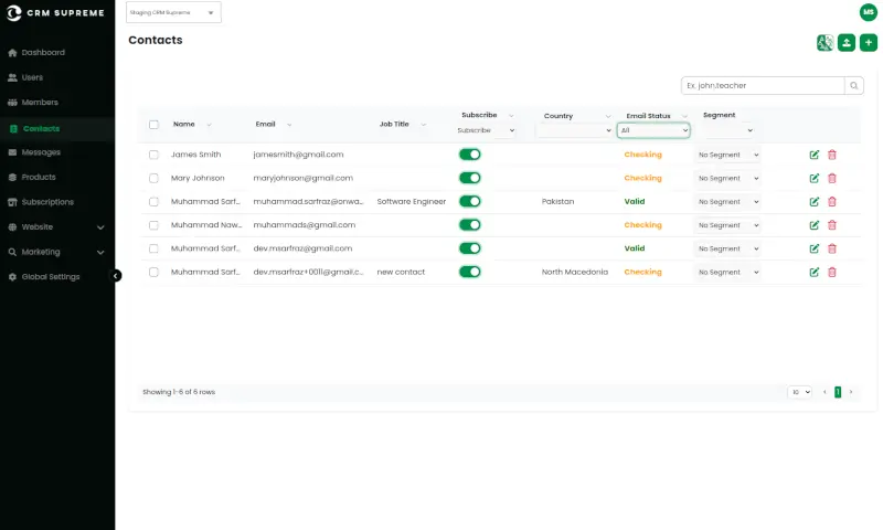 Manage relationships preview