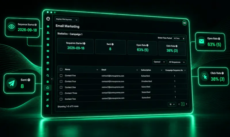 email-marketing Analytics Dashboard